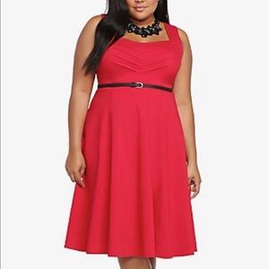 Torrid Red Swing Dress